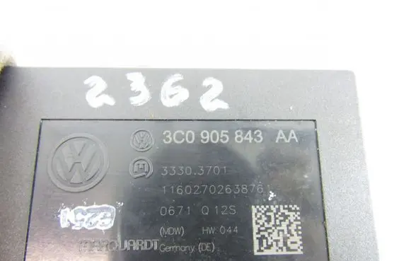 Volkswagen PASSAT CC Ignition lock 3C0905843AA
