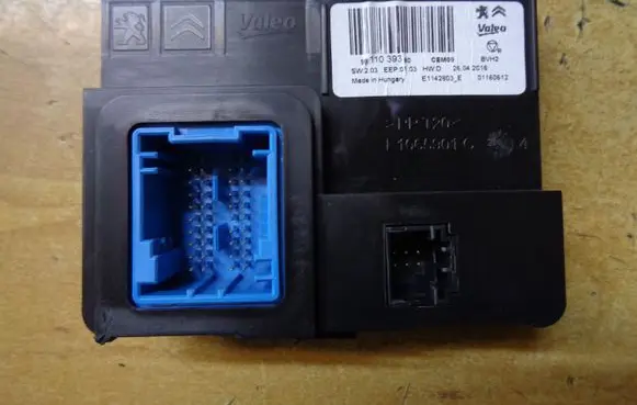 Citroen C4 Cactus Air conditioning/heating control unit 9811039380