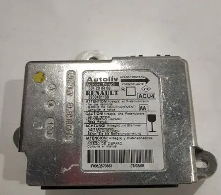 Renault Scenic II - Grand scenic II Airbag control unit/module 604290400 8200481139