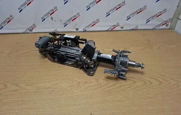 Steering wheel axle