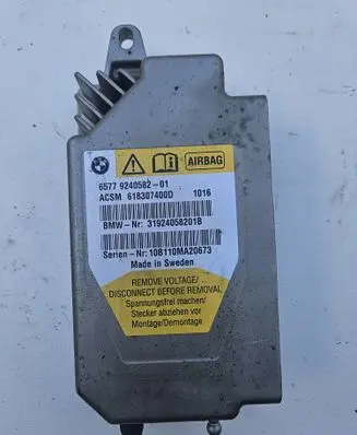BMW 5 F10 F11 Airbag control unit/module 9240582 65779240582