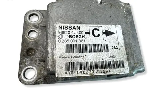 Nissan Almera Tino Airbag control unit/module 988204U400 0285001361 YE4U4023060186