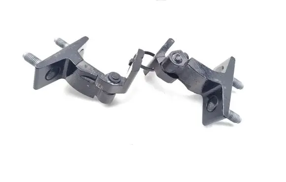 Front door hinge set