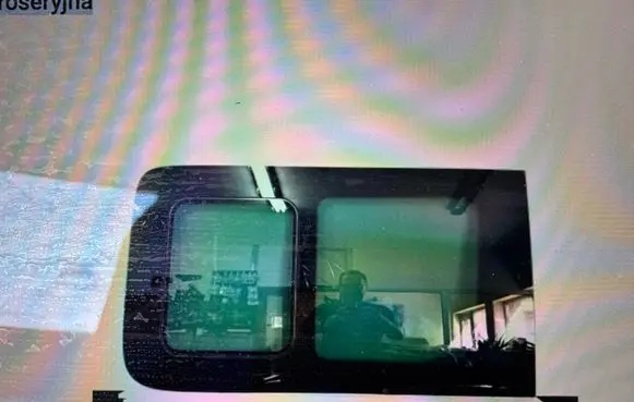 Fiat Scudo Side middle window/glass 8569QY