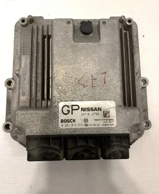 Nissan X-Trail T31 Engine control unit/module 23710JG78B 1039S21008 0281013874