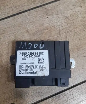 Mercedes-Benz C W205 Fuel injection pump control unit/module A0009006007 150034053629E A2C30401500
