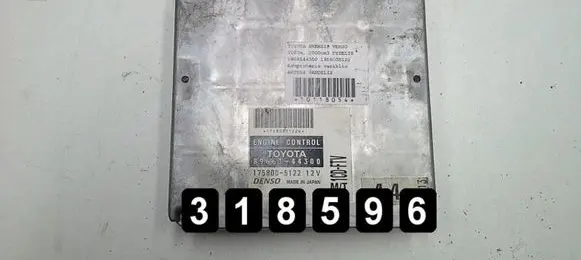 Toyota Avensis Verso Engine control unit/module 89661-44300