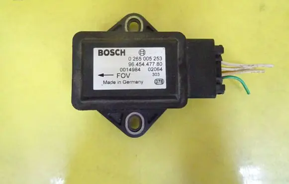 ESP acceleration yaw rate sensor
