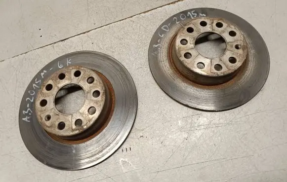 Audi A3 S3 8V Rear brake disc