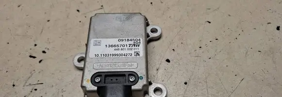 Opel Signum ESP acceleration yaw rate sensor 09184504 13665701 448801002011