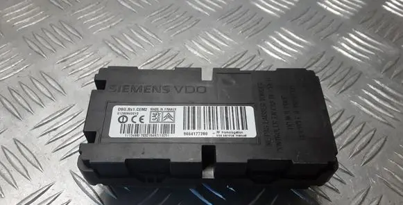Peugeot 407 Tire pressure control unit 9664177280