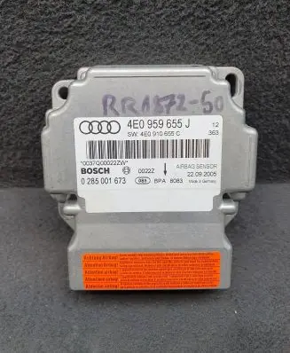 Audi A8 S8 D3 4E Airbag control unit/module 4E0959655J 4E0910655C 0285001673