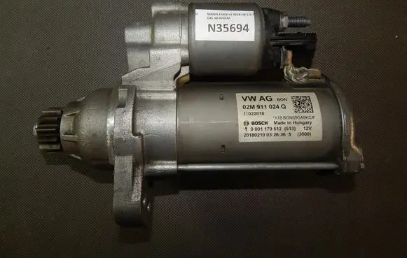 Skoda Fabia Mk3 (NJ) Starter motor 6V6907456