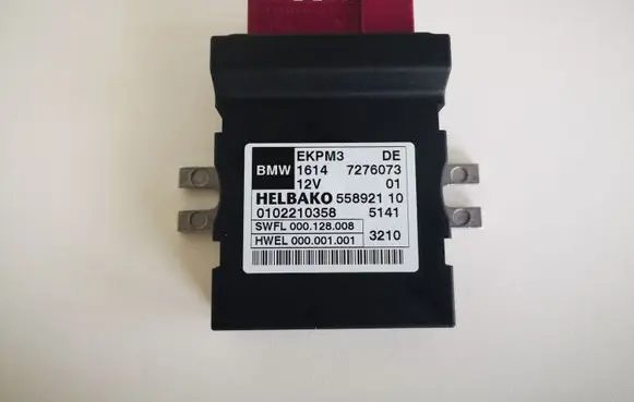BMW 5 F10 F11 Fuel injection pump control unit/module 7276073 0102210358