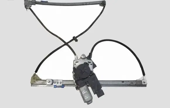 Renault Laguna II Front door window regulator with motor 114810