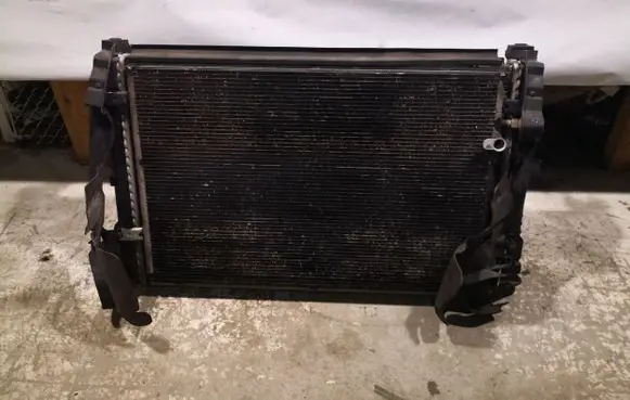 Audi A6 S6 C6 4F Radiator set 0130706836 0130708209 4E0910455