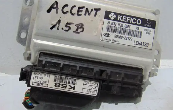 Hyundai Accent Engine control unit/module 3910922727