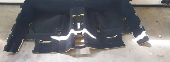 BMW 4 F32 F33 Rear floor carpet liner 