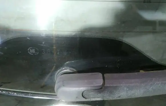 Mazda 5 Rear window wiper motor