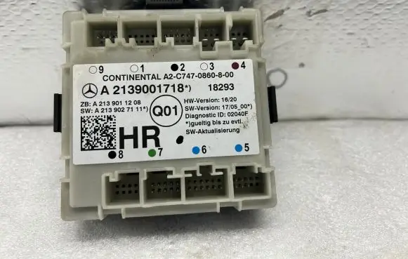 Mercedes-Benz CLS C257 Door control unit/module A2139001718