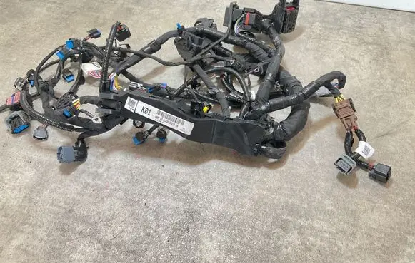 Engine installation wiring loom