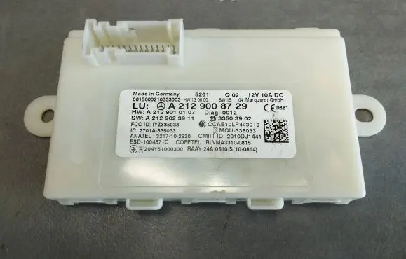 Mercedes-Benz CLS C218 X218 Other control units/modules A2129008729 A2129012102 A2129023911