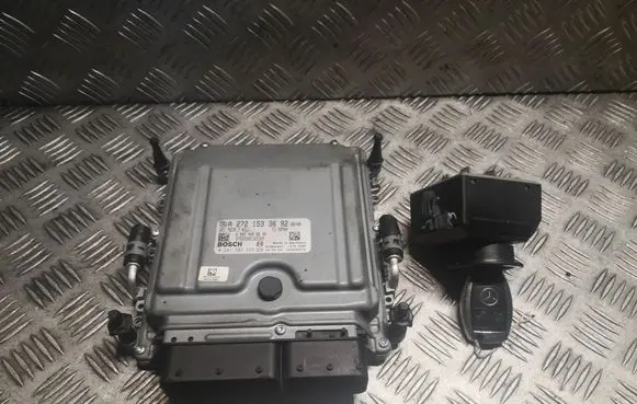 Mercedes-Benz E W212 Engine ECU kit and lock set 2721533692 2125450108