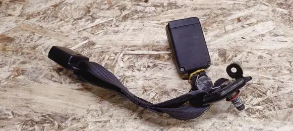 Rear seatbelt buckle
