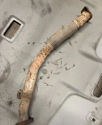 Mitsubishi Pajero Exhaust flexible connection 