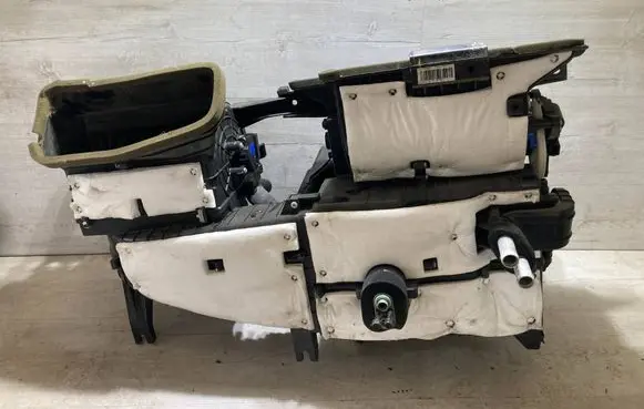 Interior heater climate box assembly