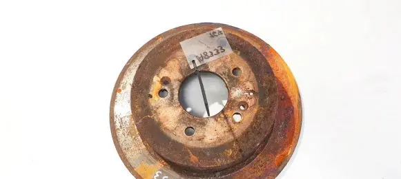 Hyundai Santa Fe Rear brake disc neventiliuojamas