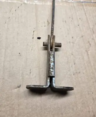 Opel Vivaro Loading door check strap stopper 69255