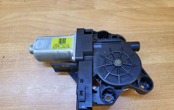 Front door window regulator motor