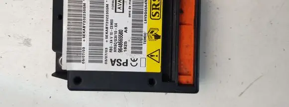 Citroen C5 Airbag control unit/module 9648665580