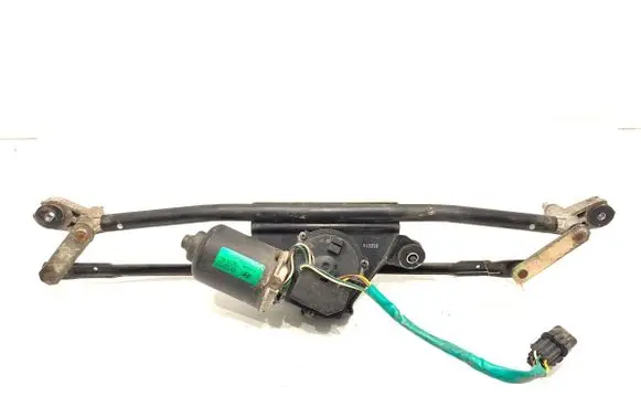 Front wiper linkage and motor