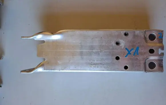 Front bumper shock/impact absorber