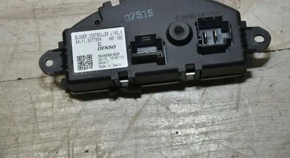 BMW 2 F45 Heater blower motor/fan resistor 9377854