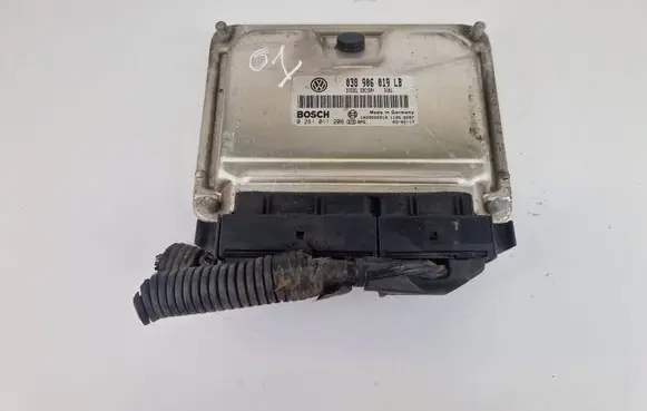 Volkswagen Polo Engine control unit/module 038906019LB 0281011206
