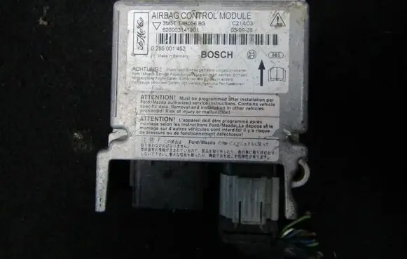 Ford Focus C-MAX Airbag control unit/module 0285001452 3M5T-14B056-BG
