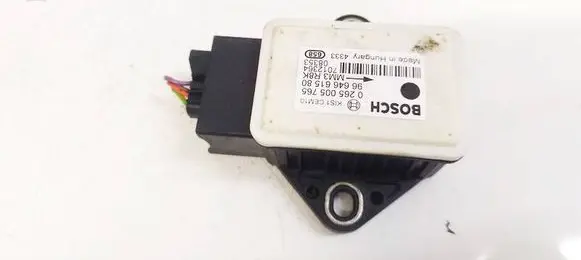 Citroen C5 ESP acceleration yaw rate sensor 0265005765 9664661580