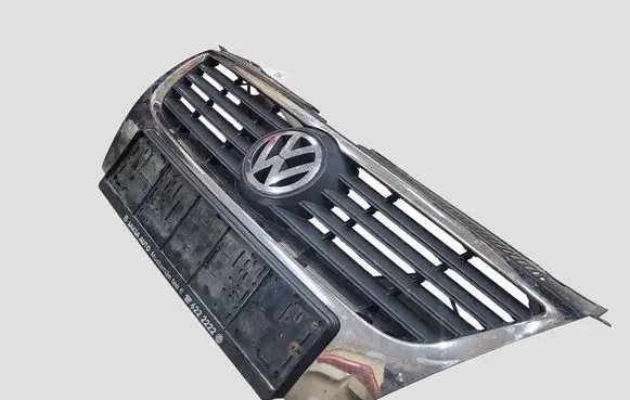 Volkswagen PASSAT B6 Front bumper upper radiator grill 3C0853651 3C0853651B