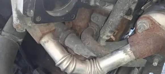 Chevrolet Captiva EGR valve line/pipe/hose