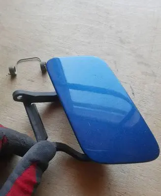 Headlight washer spray nozzle cap/cover