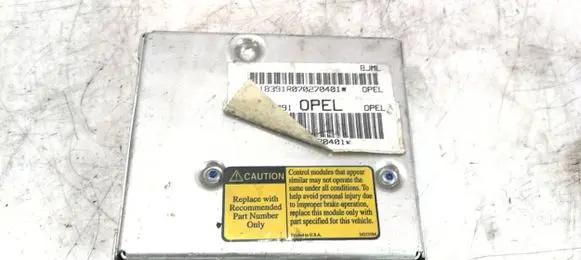 Opel Sintra ABS control unit/module 16198391
