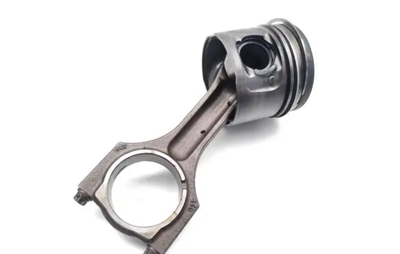 Piston with connecting rod