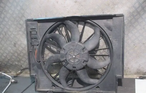 BMW 5 E60 E61 Electric radiator cooling fan 1137328118