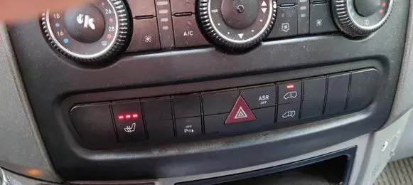 Mercedes-Benz Sprinter W906 Hazard light switch A9068701410 A9068700610 A9064420023