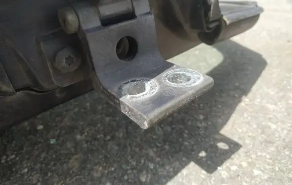 Peugeot 807 Front door upper hinge