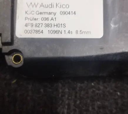 Audi A6 C7 Tailgate/trunk/boot lift motor 4F9827383H 090414