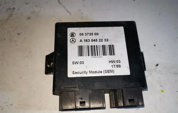 Mercedes-Benz ML W163 Other control units/modules A1635452232 05372500